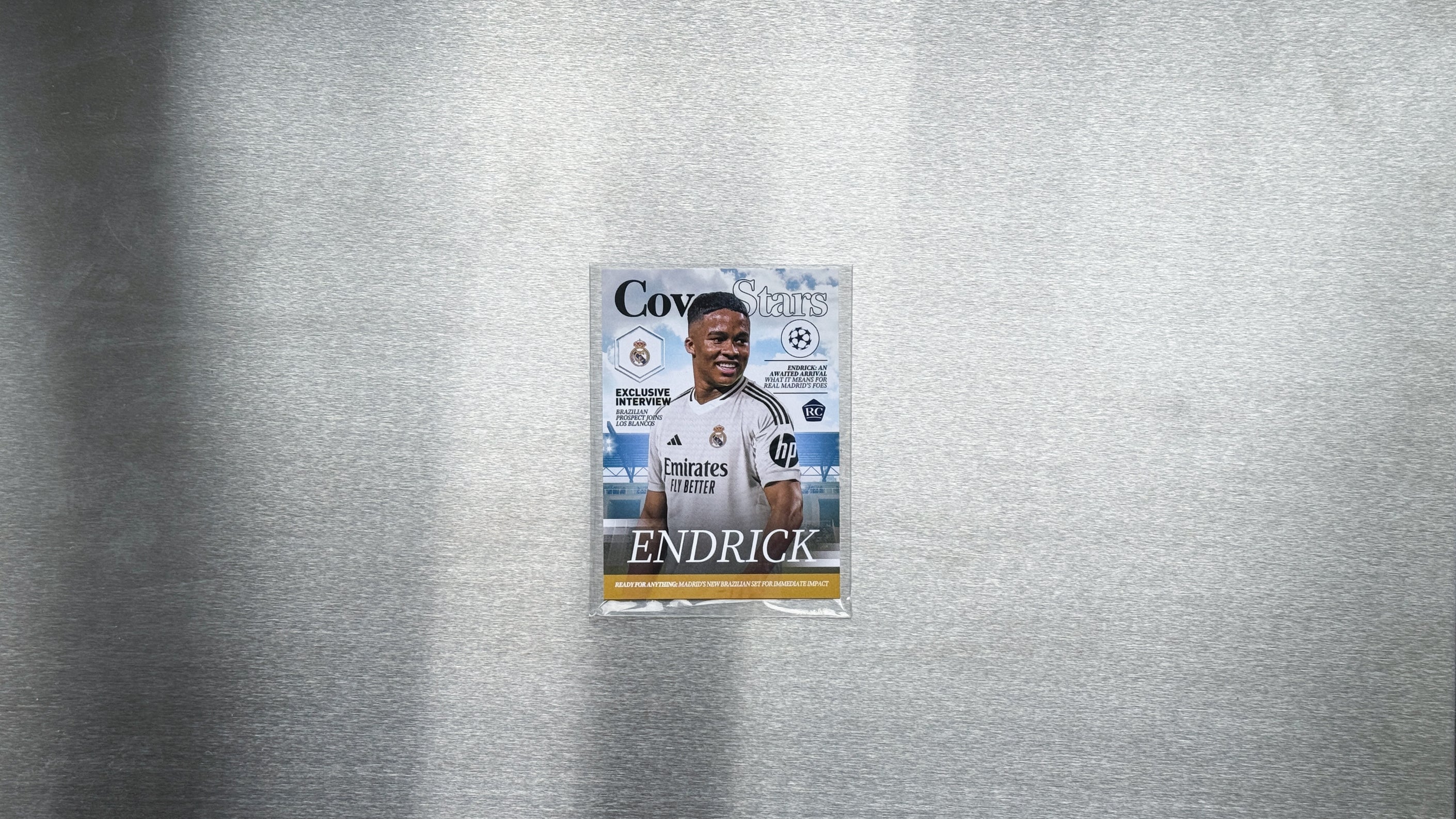 2024-25 Topps UEFA Club Competitions Soccer - Endrick - Cover Stars