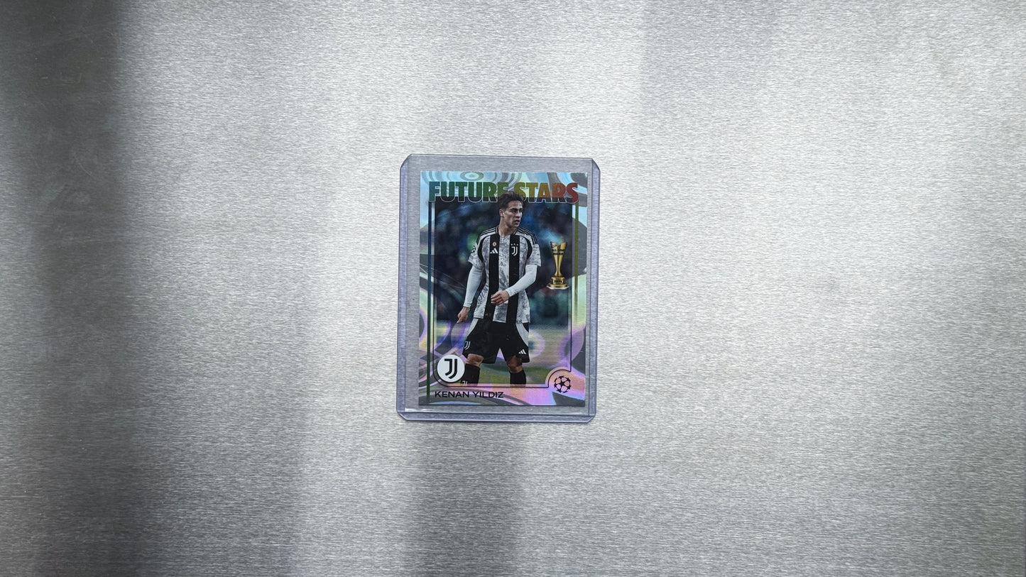 2024-25 Topps UEFA Club Competitions Soccer - Kenan Yildiz - Future Stars