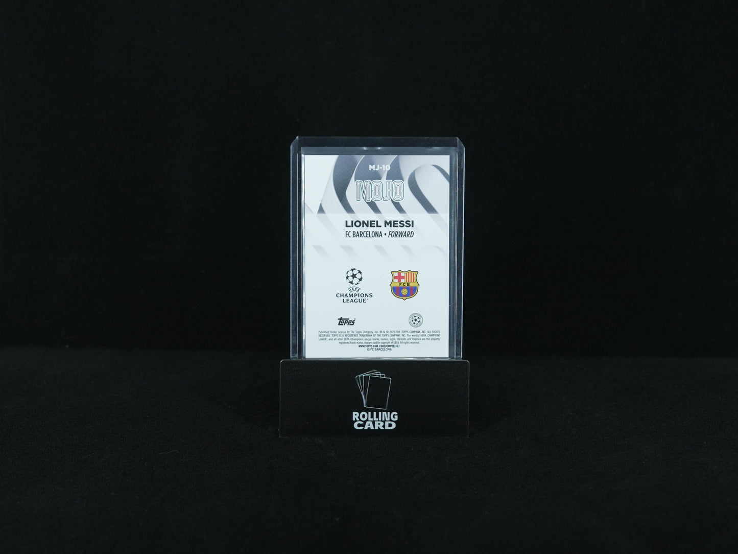 2024-25 Topps UEFA Club Competitions Soccer - Lionel Messi - Mojo