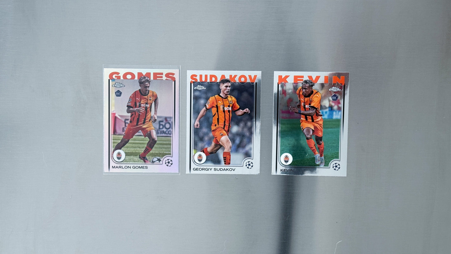 2024-25 Topps Chrome UEFA Club Competitions - FC Shakhtar Donetsk
