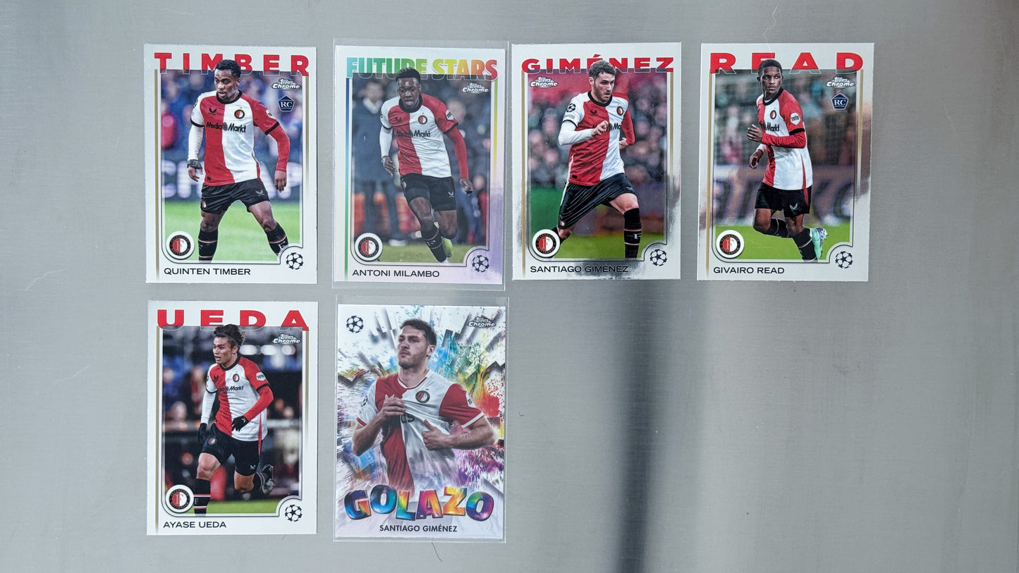 2024-25 Topps Chrome UEFA Club Competitions - Feyenoord
