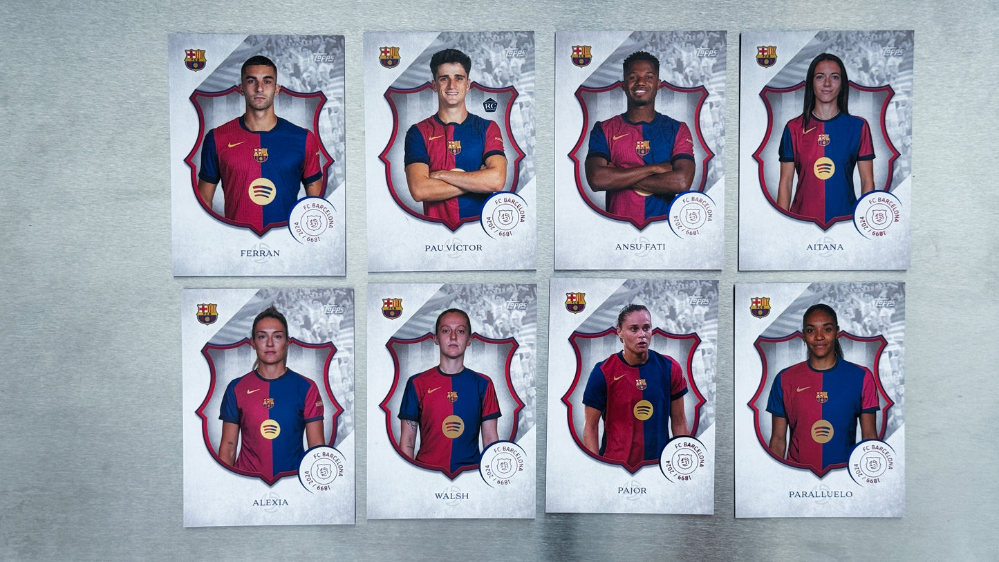 2024-25 Topps FC Barcelona 125th Anniversary