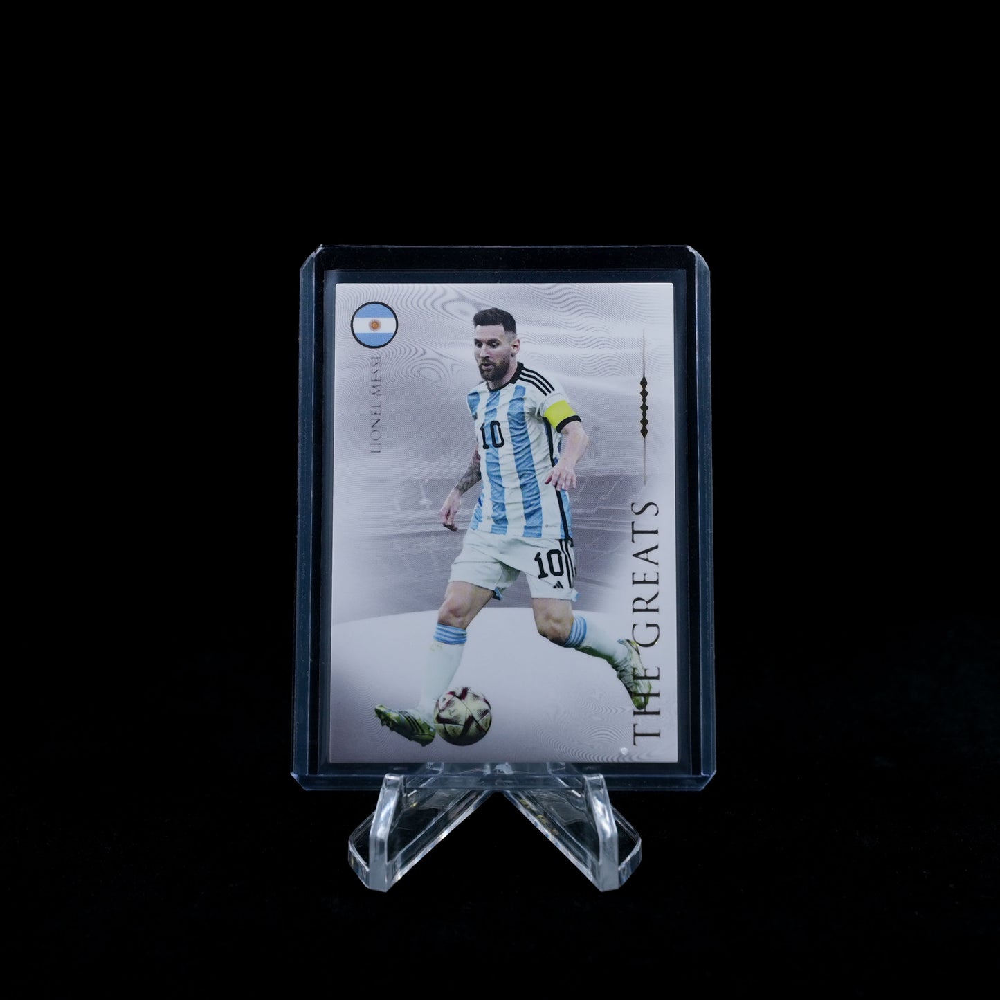 2024 Futera Unique Nostalgia Soccer Hobby-Lionel Messi