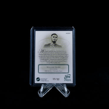 2024 Futera Unique Nostalgia Soccer Hobby-Saliba-heritage /32
