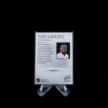2024 Futera Unique Nostalgia Soccer Hobby-Sneijder