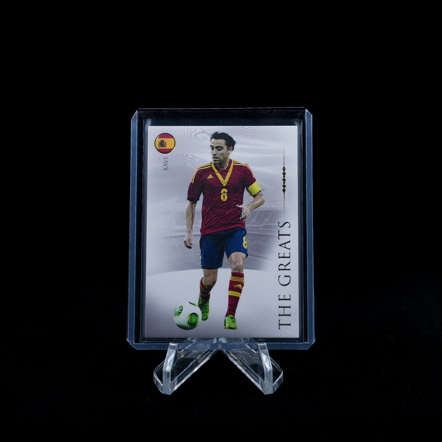 2024 Futera Unique Nostalgia Soccer Hobby-Xavi
