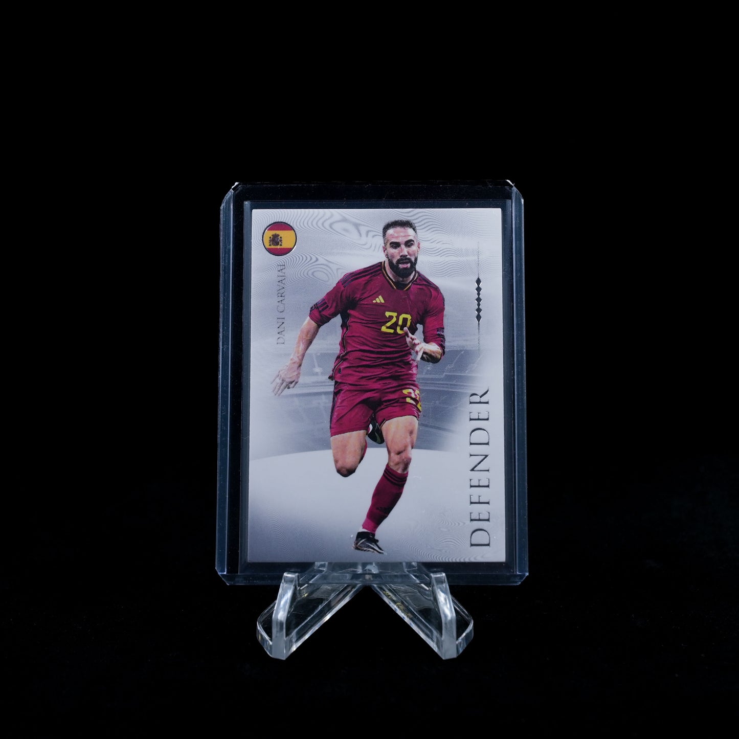 2024 Futera Unique Nostalgia Soccer Hobby-Carvajal Parallel /69