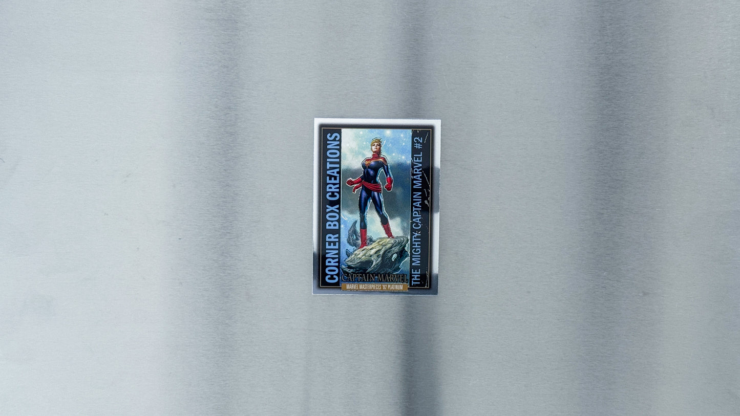 2024 Masterpieces ’92 Platinum - Comic - Captain Marvel