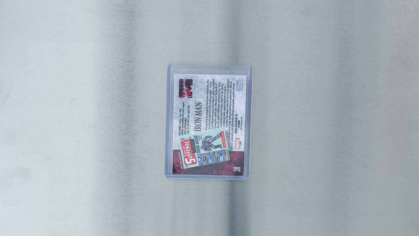 2024 Masterpieces ’92 Platinum - Comic - Iron Man
