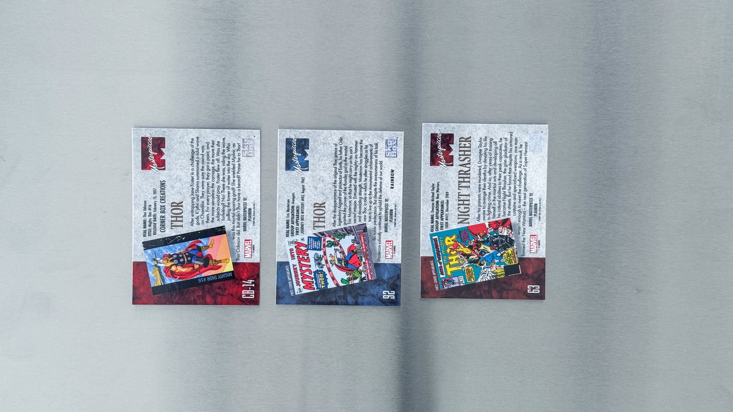 2024 Masterpieces ’92 Platinum - Comic - Thor