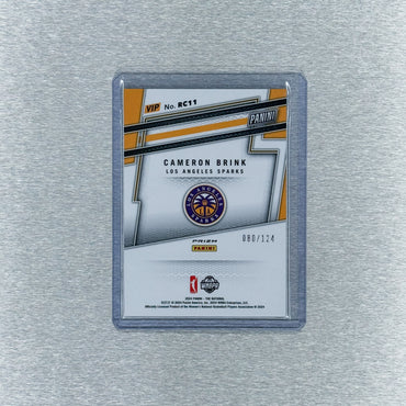 2024 Panini National Convention VIP Gold Pack - Rookies Cameron Brink blue 80/124