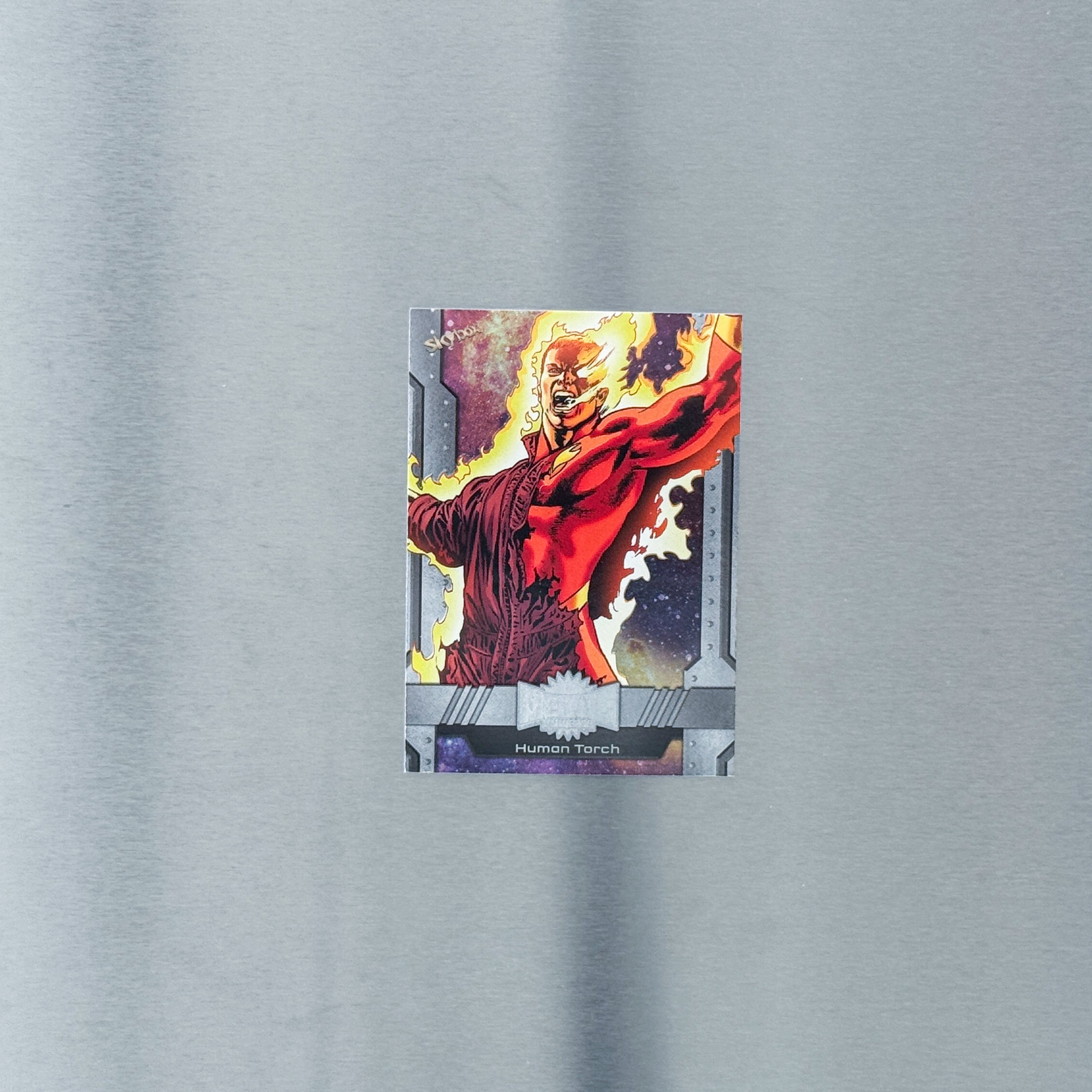 2024 SkyBox Metal Universe Avengers - Comic - Human Torch