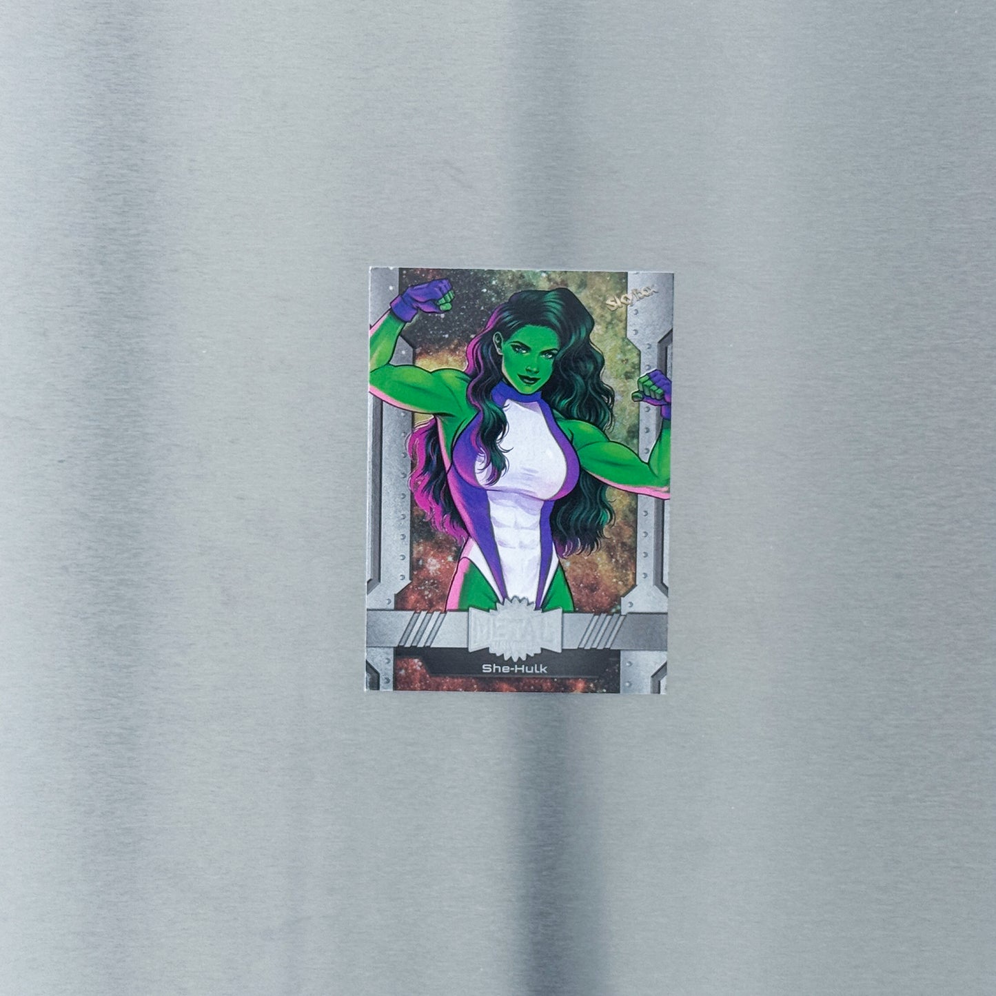 2024 SkyBox Metal Universe Avengers - Comic - She Hulk