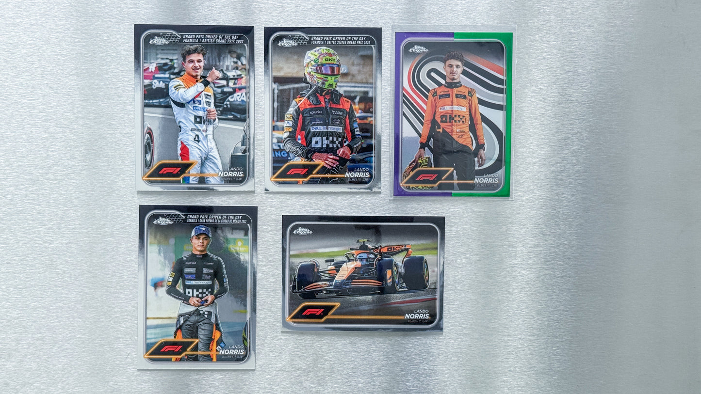 2024 Topps Chrome Formula 1  - McLaren