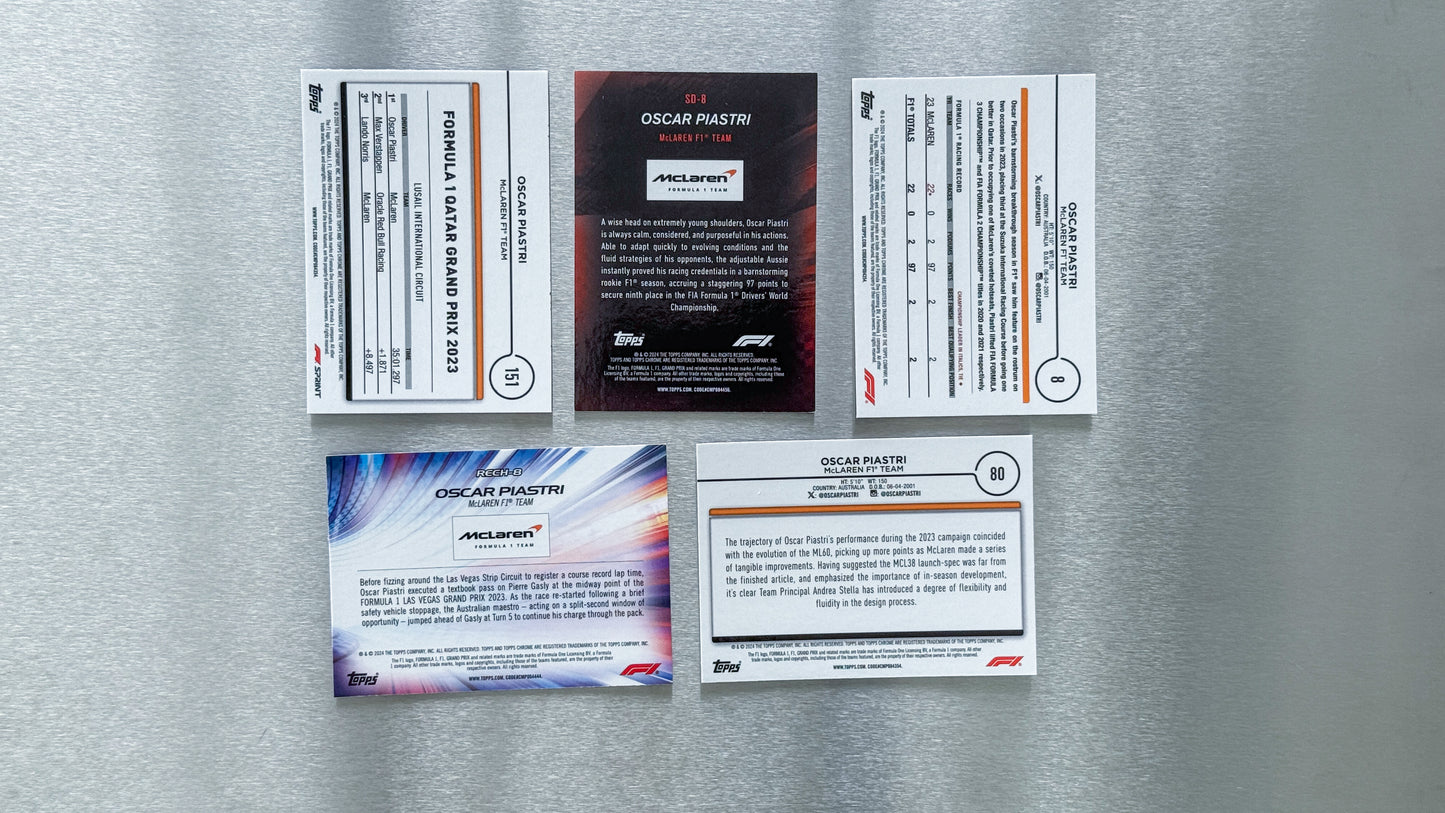 2024 Topps Chrome Formula 1  - McLaren