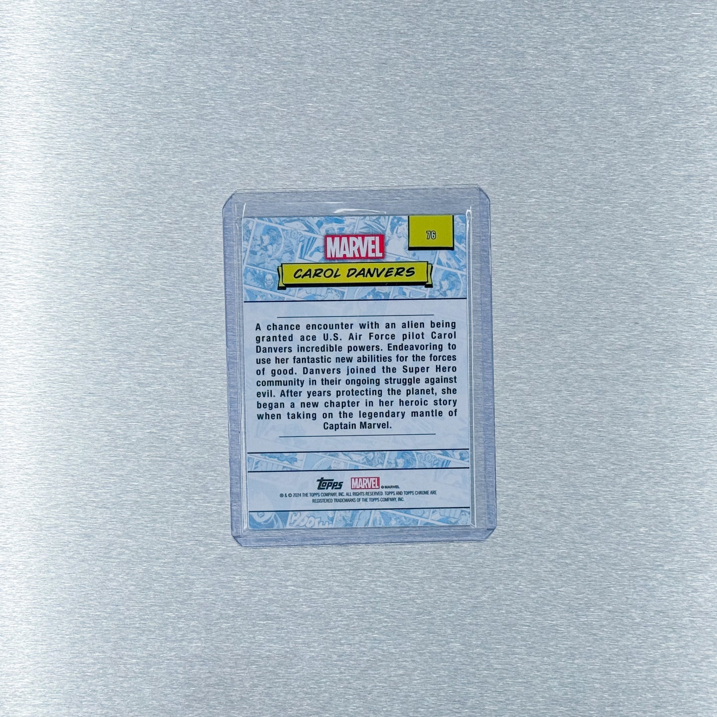 2024 Topps Chrome Marvel - Carol Danvers 367/399