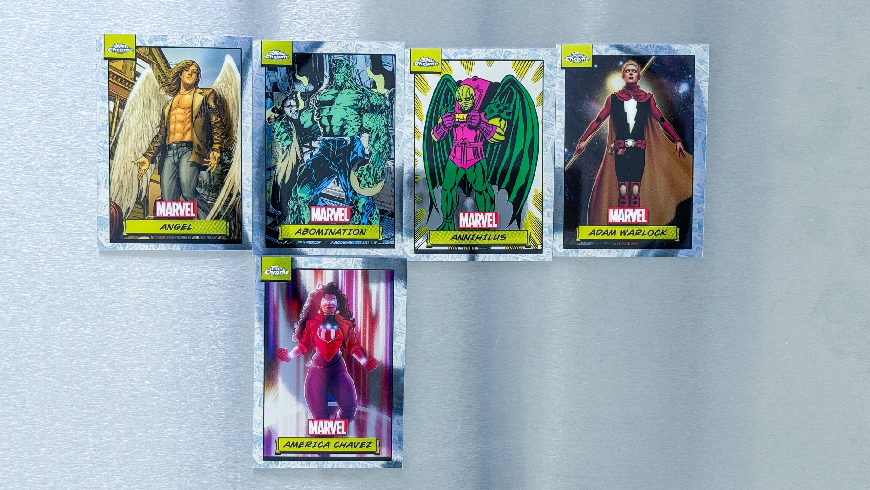 2024 Topps Chrome Marvel - Letter A Comic Heroes