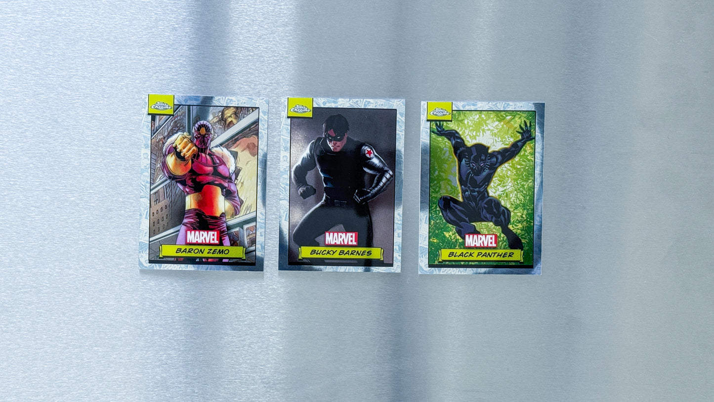 2024 Topps Chrome Marvel - Letter B Comic Heroes
