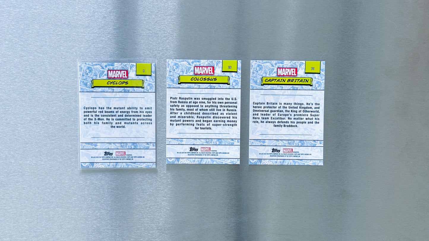 2024 Topps Chrome Marvel - Letter C Comic Heroes