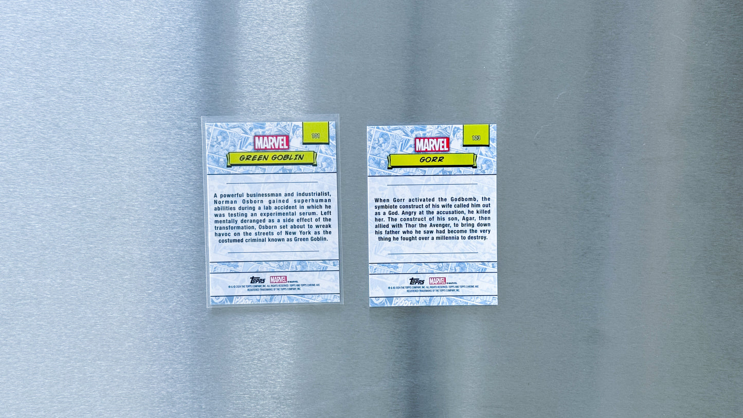 2024 Topps Chrome Marvel - Letter G Comic Heroes