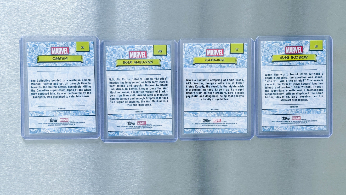2024 Topps Chrome Marvel - Refractor Card