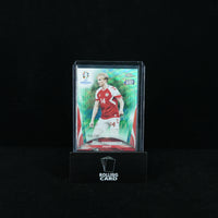 2024 Topps Chrome UEFA Euro - Denmark - Victor Kristiansen - Aqua Wave Refractor 189/199
