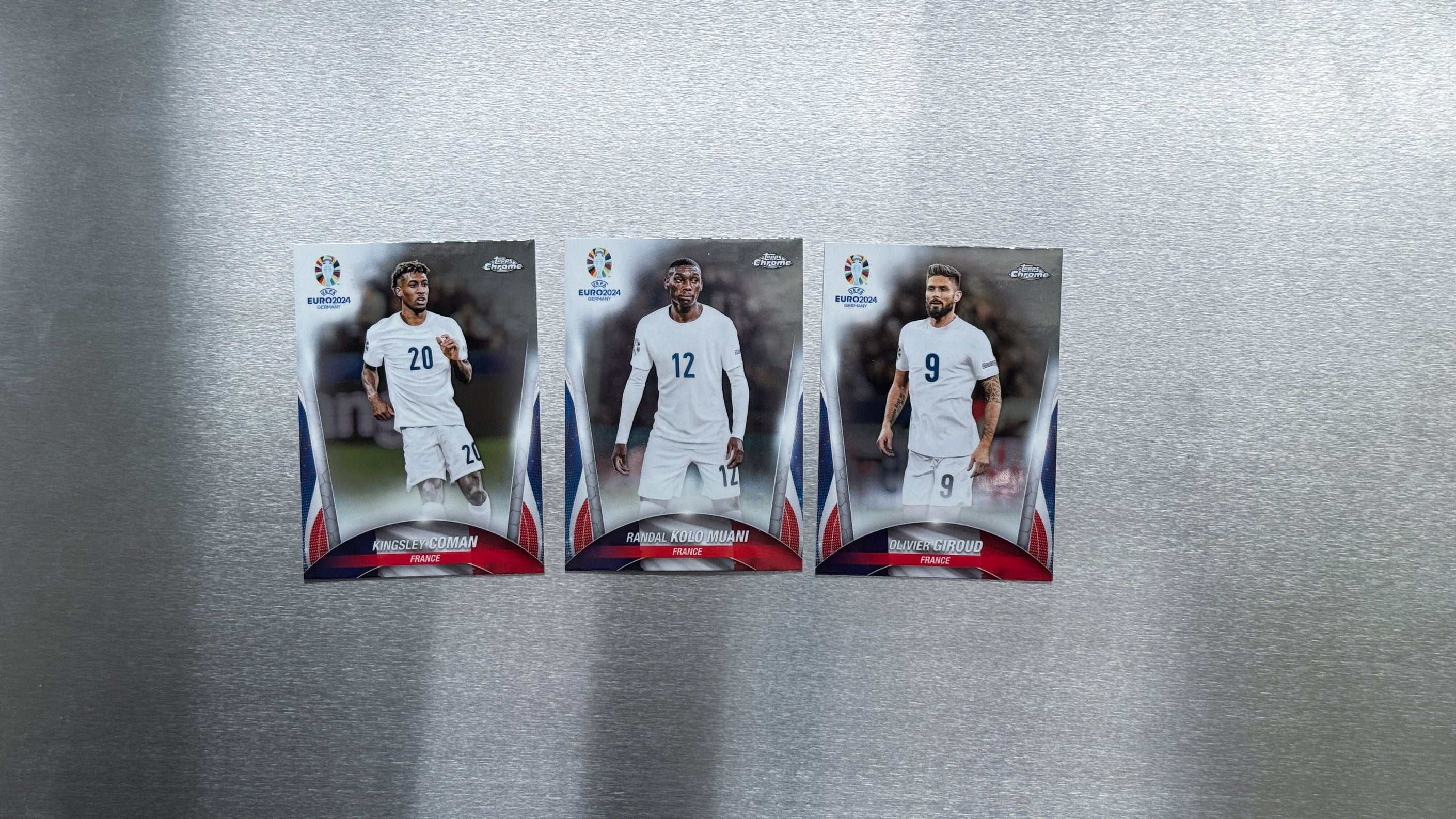 2024 Topps Chrome UEFA Euro - France Team Card