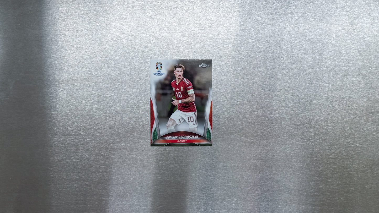 2024 Topps Chrome UEFA Euro - Hungary Team Card