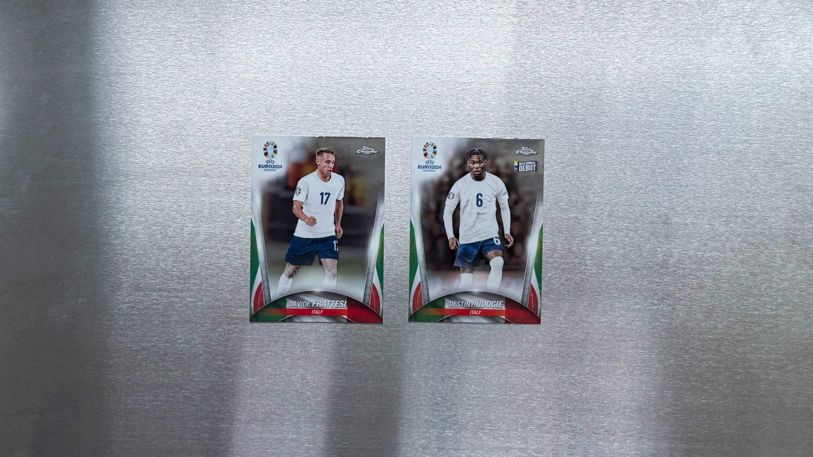 2024 Topps Chrome UEFA Euro - Italy Team Card