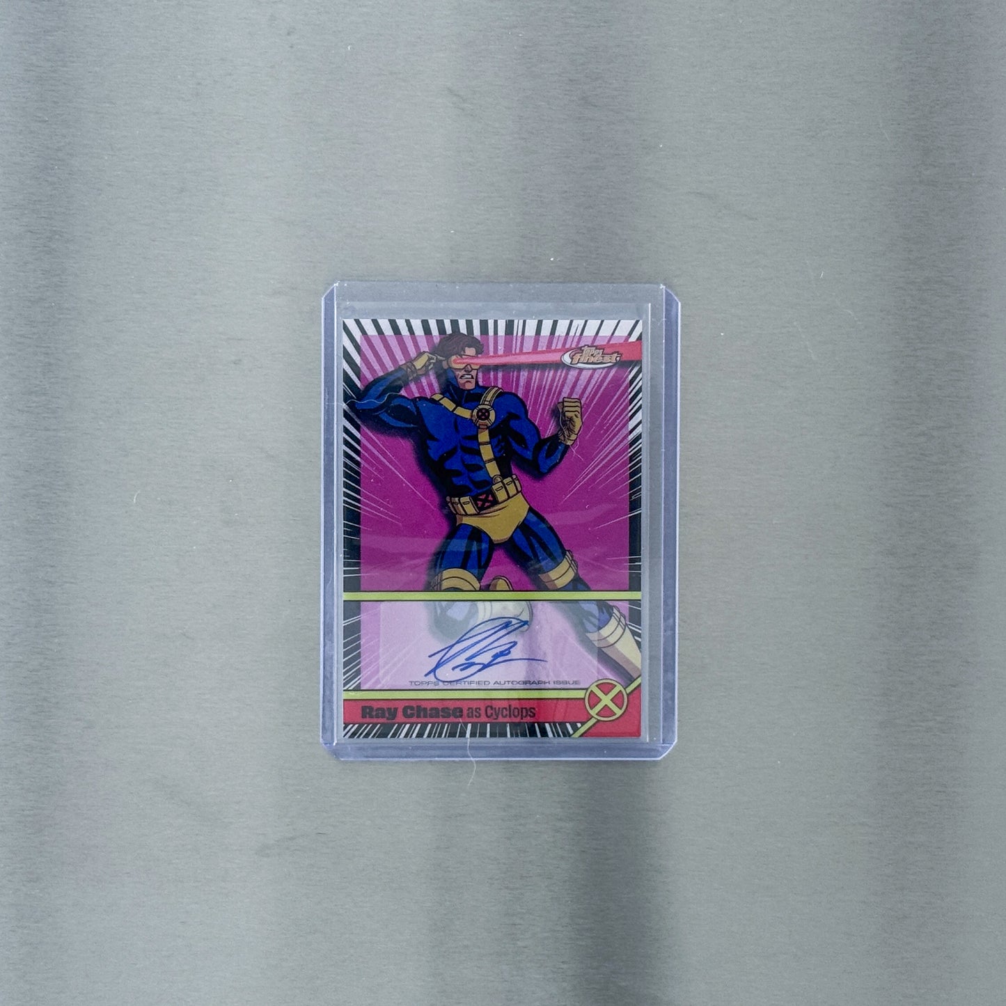 2025 Topps Finest X-Men ’97 - Cyclops Voice Actor Autograph