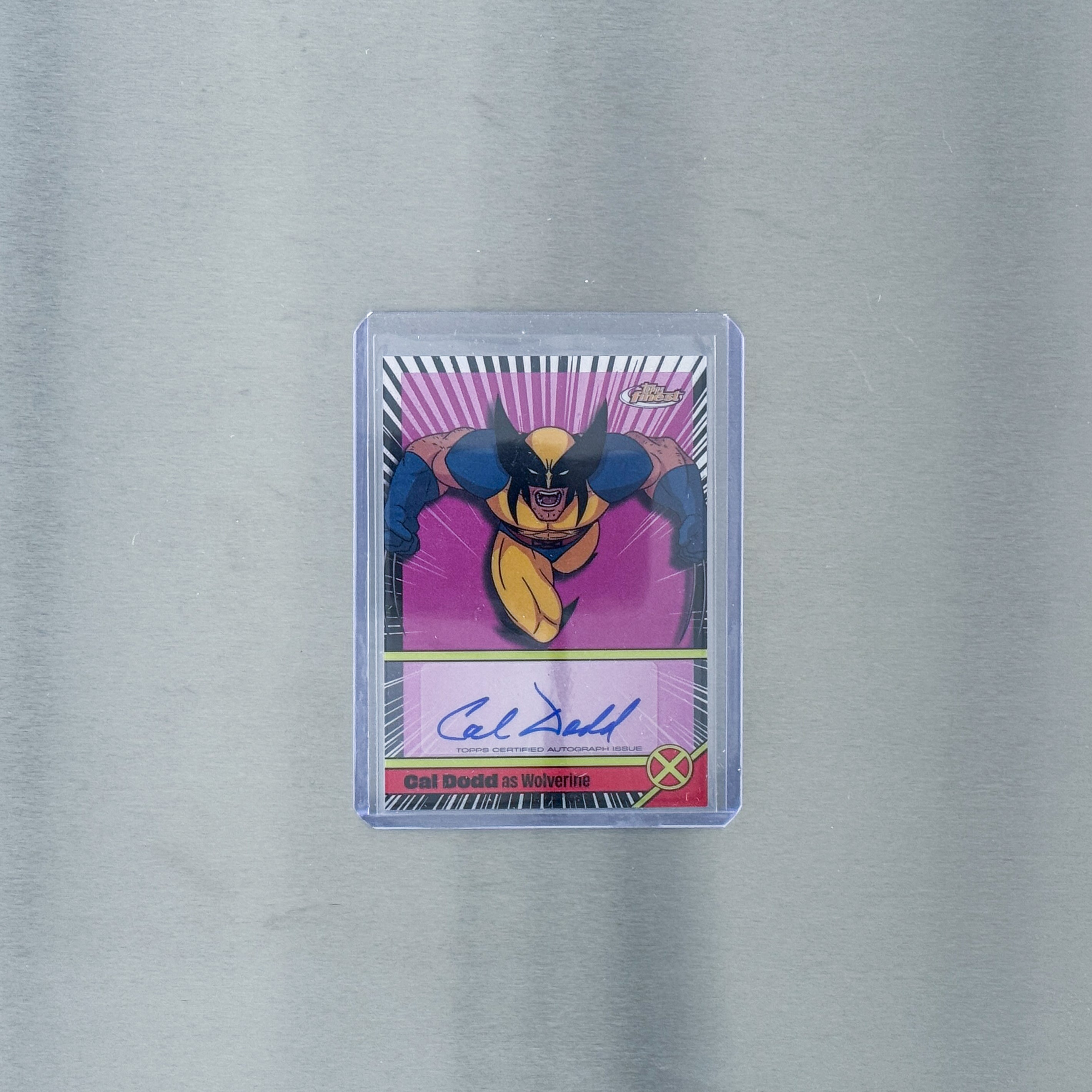 2025 Topps Finest X-Men ’97 - Wolverine Voice Actor Autograph 