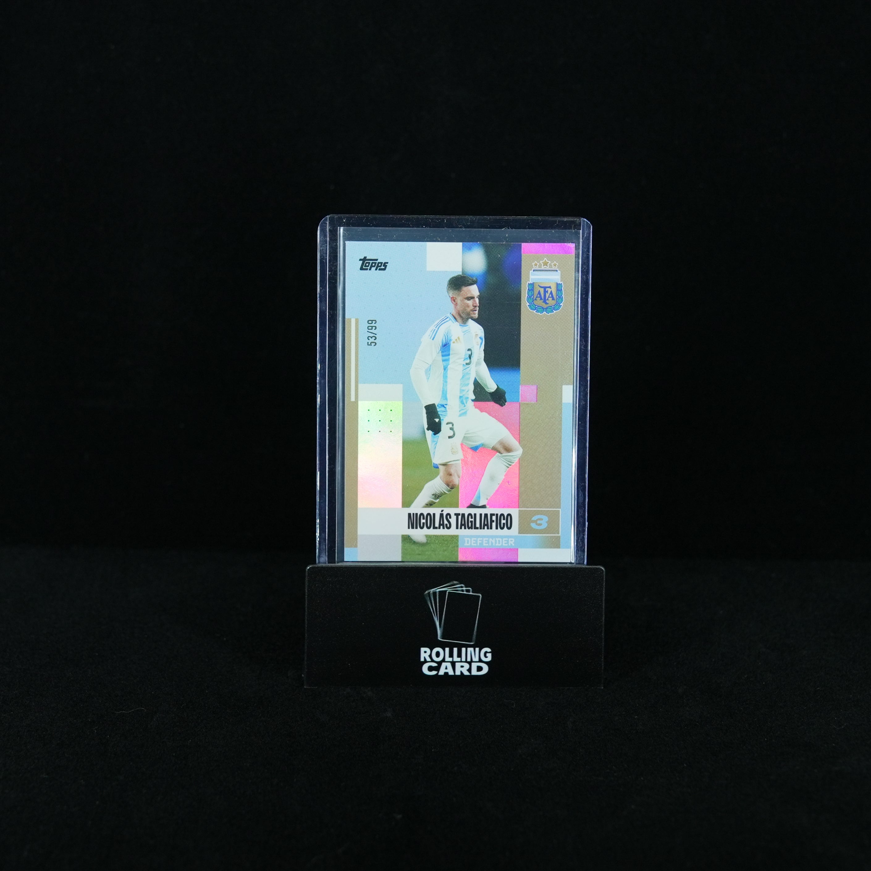 2024-25 Topps Argentina Team Set - Nicolás Tagliafico Refractor - 53/99