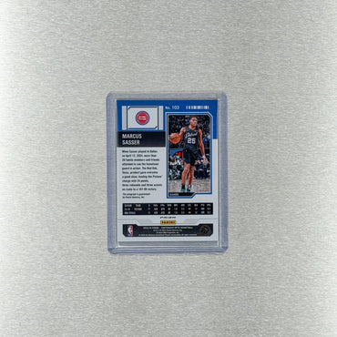 2023-24 Panini Contenders Optic Basketball - Detroit Pistons - Marcus Sasser - Rookie Season Ticket auto 9/25