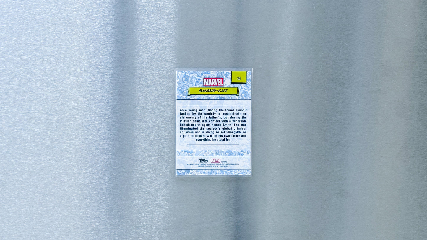 2024 Topps Chrome Marvel - Letter S Comic Heroes
