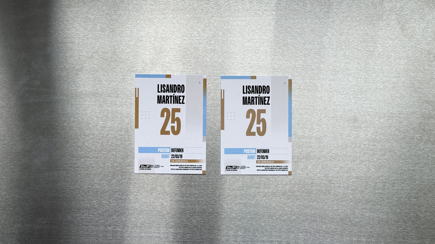 2024-25 Topps Argentina Team Set