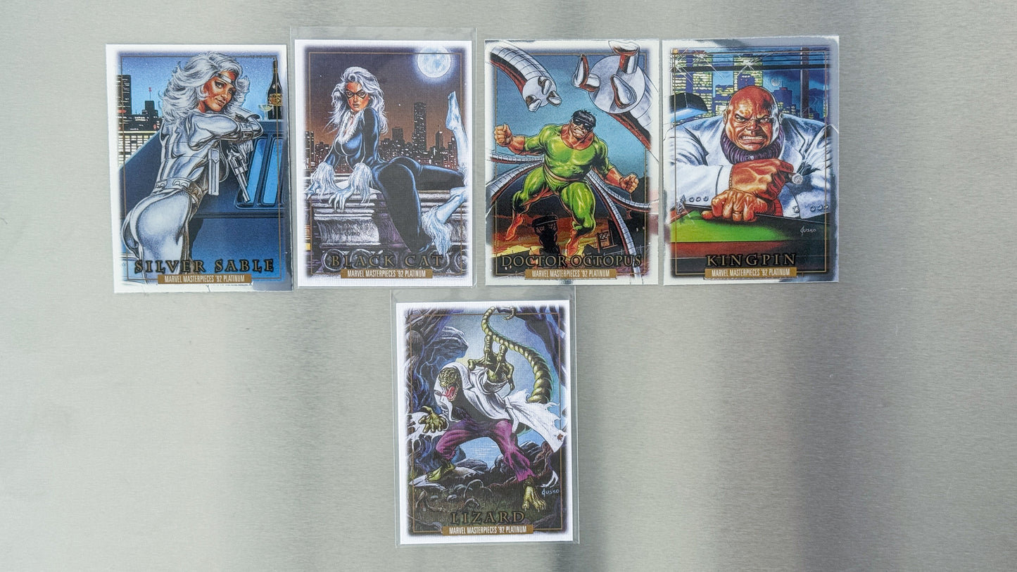 2024 Masterpieces ’92 Platinum - Comic - SpiderMan