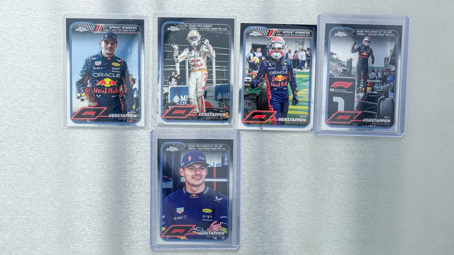 2024 Topps Chrome Formula 1  - Red Bulls Racing