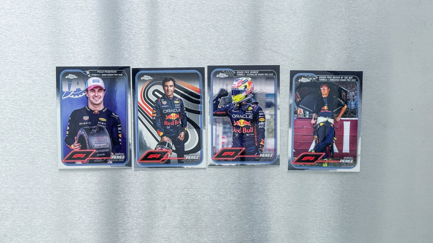 2024 Topps Chrome Formula 1  - Red Bulls Racing