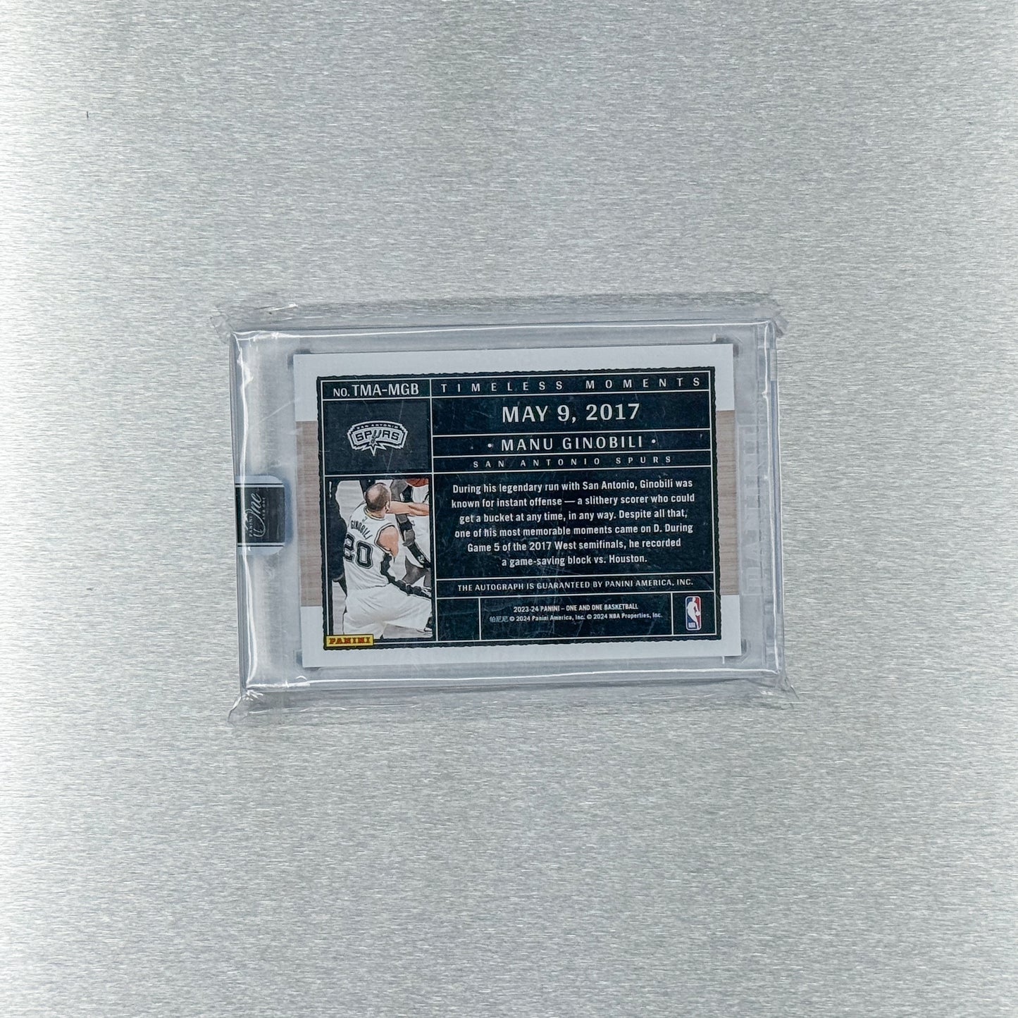 2023-24 Panini One and One - San Antonio Spurs
